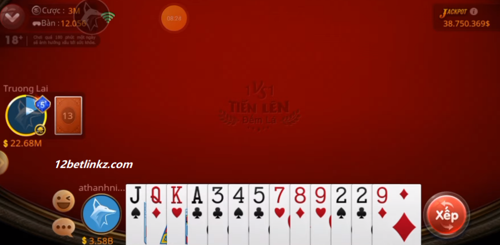 Chia bài tiến lên miền Nam