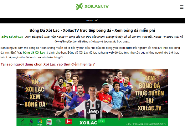 bong da truc tiep tai xoilac tv